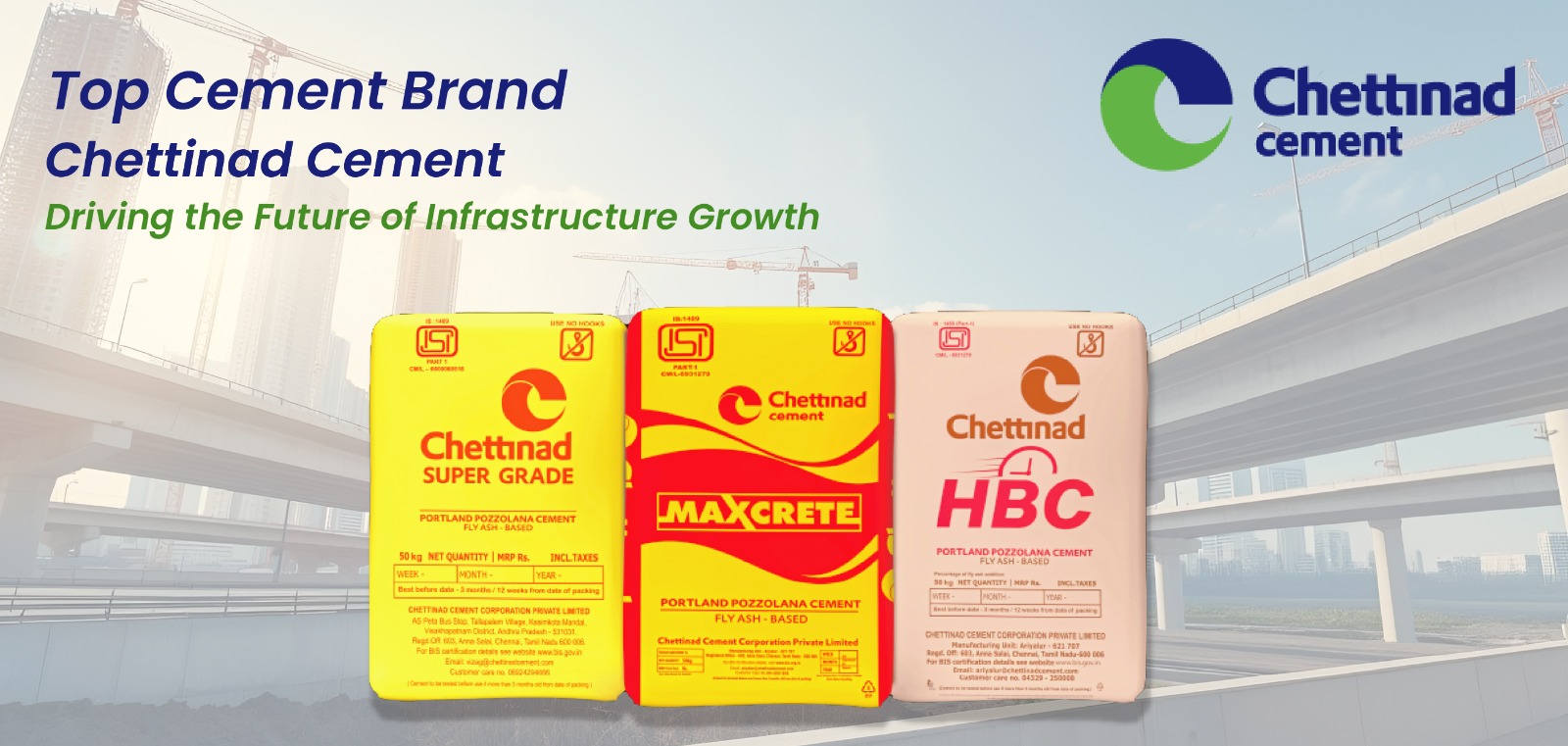 Top Cement Brand: Chettinad Cement Driving the Future of Infrastructure Growth
